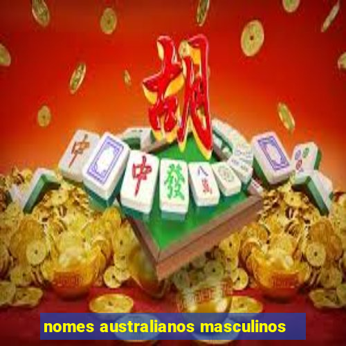 nomes australianos masculinos